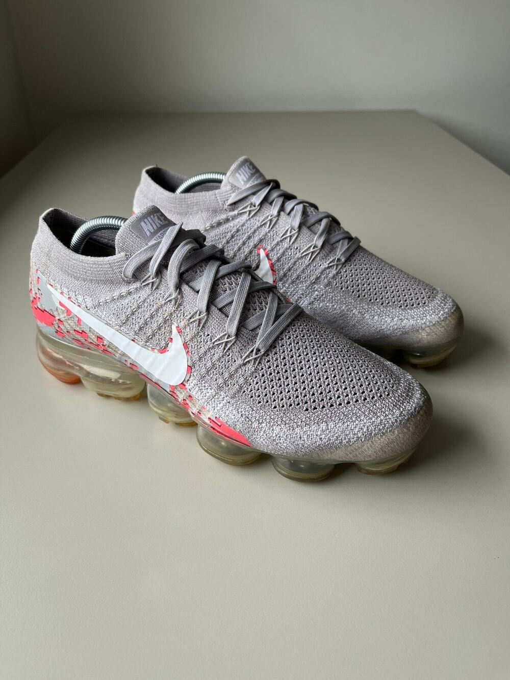 Nike Air VaporMax Flyknit Camo Digi Atmosphere Grey AH8448-001 Size 9.0 Women’s
